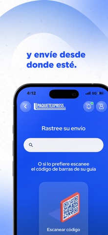 Paquetexpress screenshot