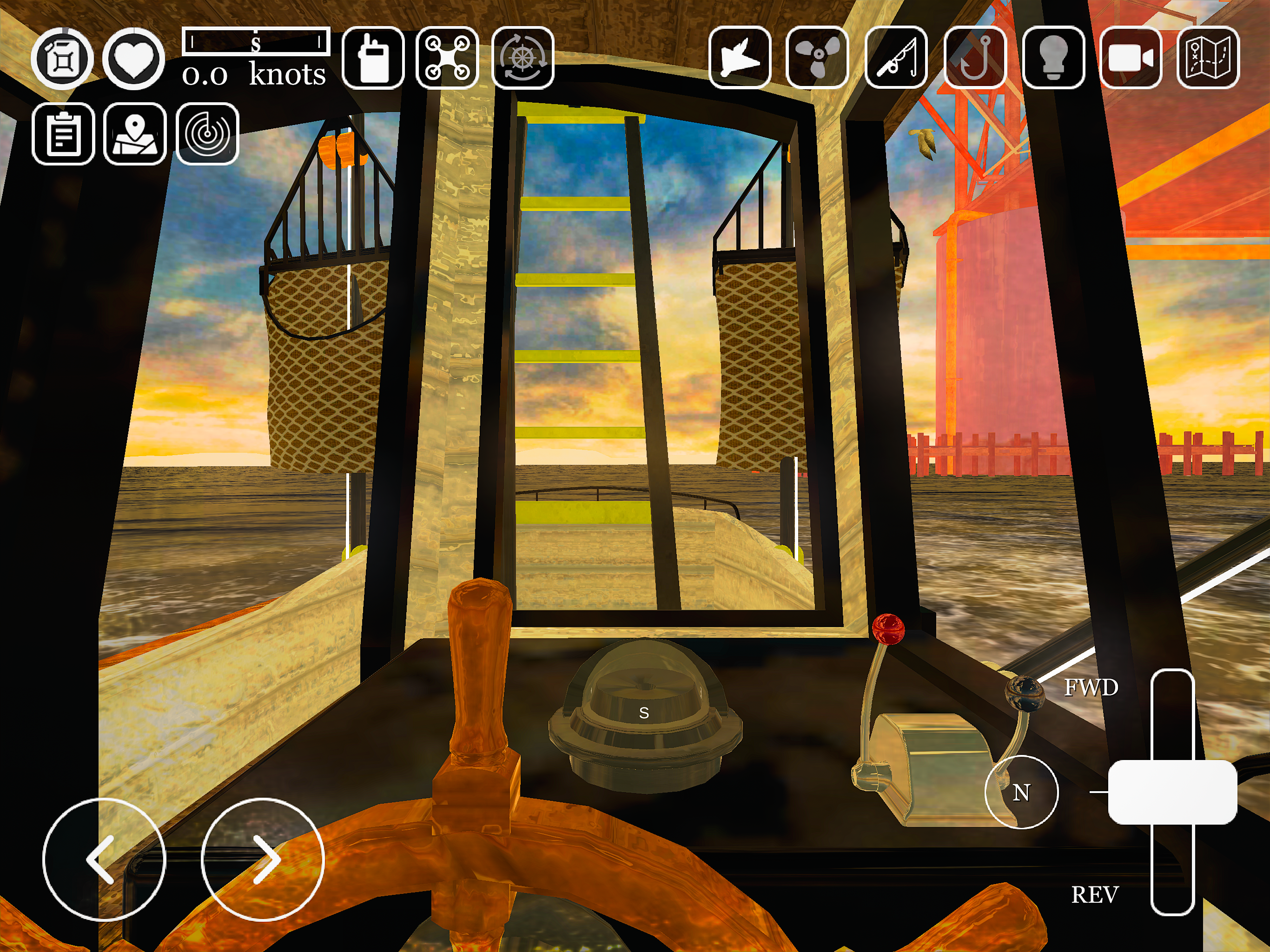 uCaptain Fishing Boat Game screenshot 11