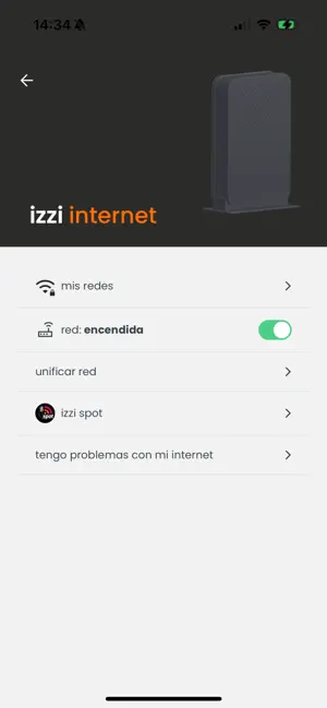izzi iPhone screenshot 5