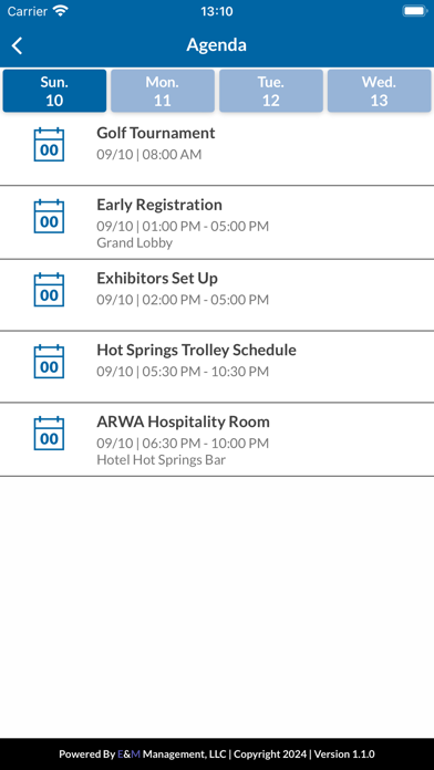 ARWA Technical Conference Screenshot