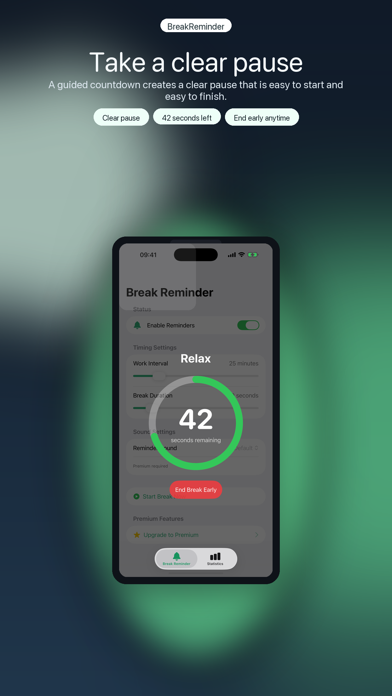 Screenshot #2 pour BreakReminder - Work & Rest