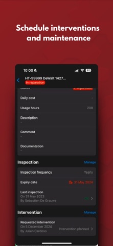HeronTrack screenshot