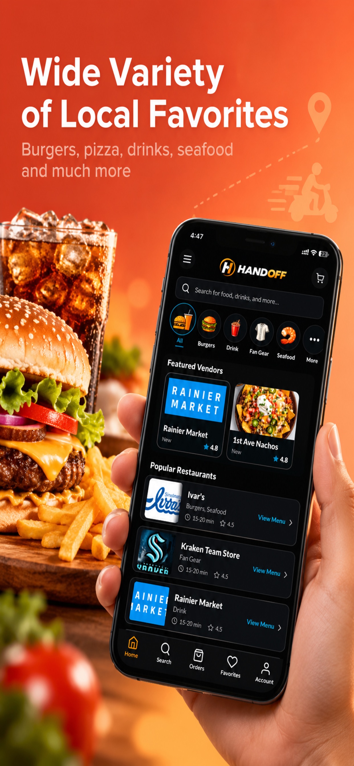 Screenshot 3 of HandOff Customer