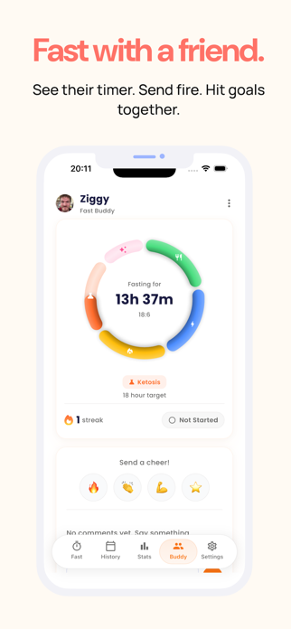 Fasted - Intermittent fasting Screenshot 4 of 6