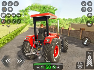 Farming Tractor Simulation 3D iPad screenshot