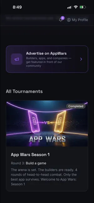 AppWars screenshot 1