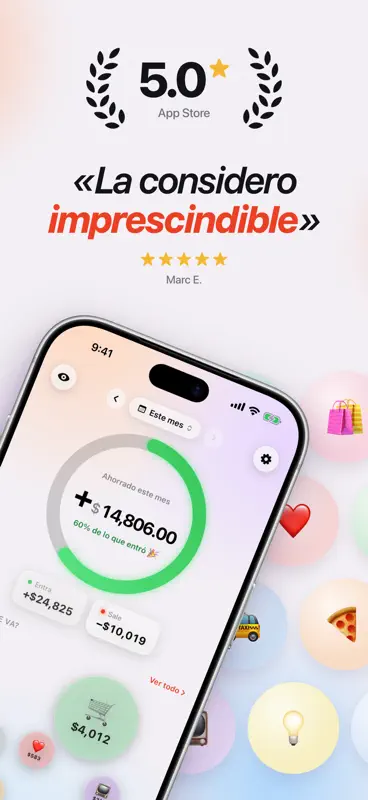 Countey: Gastos y Ahorro IA screenshot 1 of 9