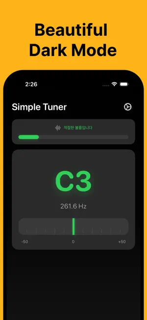 Chromatic Tuner - Easy Tuner screenshot 2