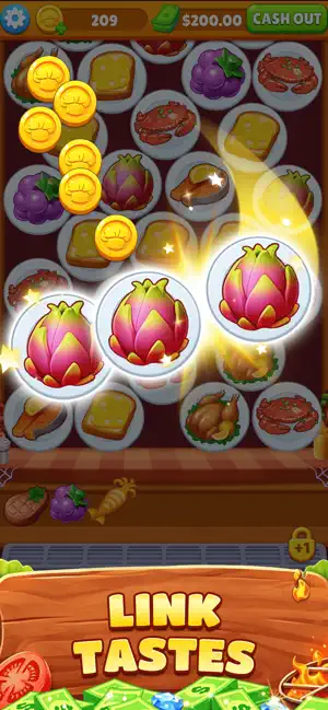 Grill Drop Master: Food Shelf iPhone screenshot 1