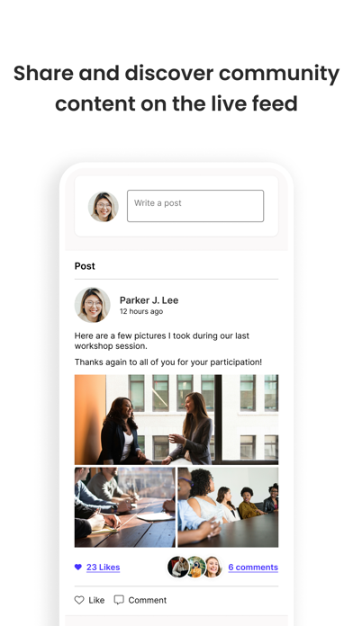 Hivebrite Corporate Screenshot