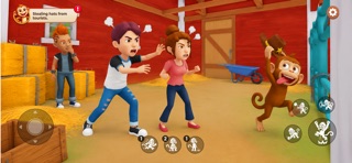 Cheeky Monkey: Farm Pranks iPhone screenshot