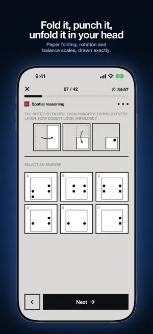 IQ Test: Reasoning Score screenshot 4