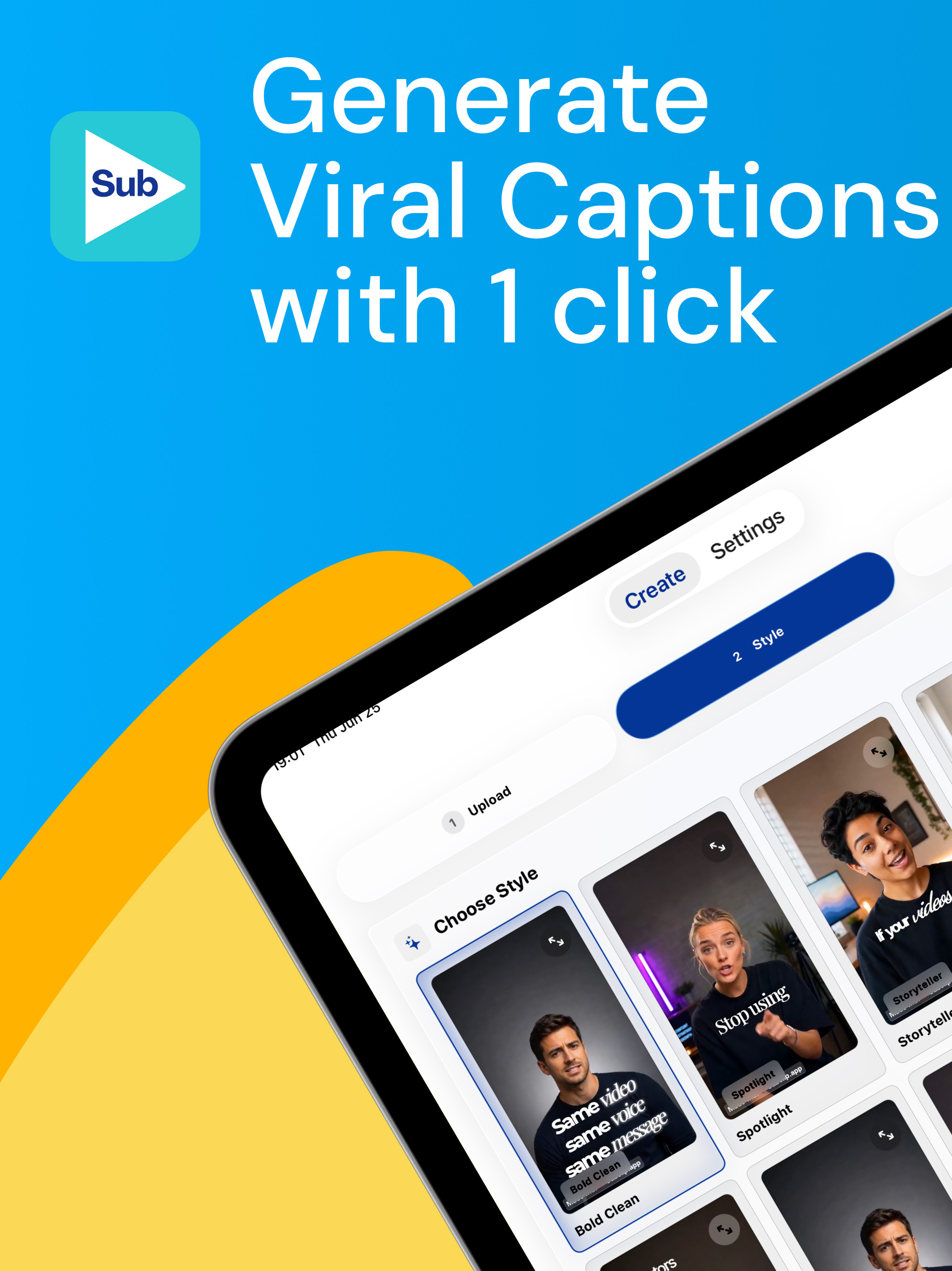 Viral Captions by Subclip screenshot 5