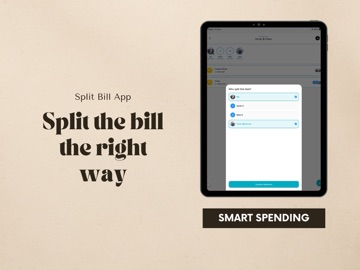 Split Bill - Receipt Scanner iPad screenshot