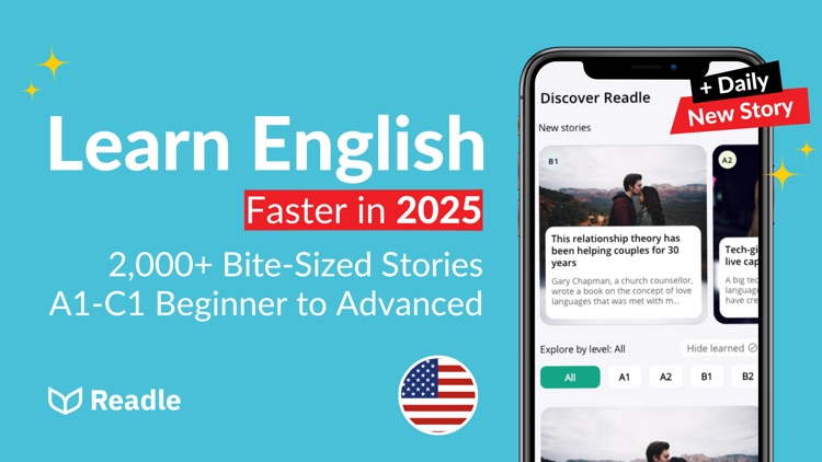 Learn English: News by Readle