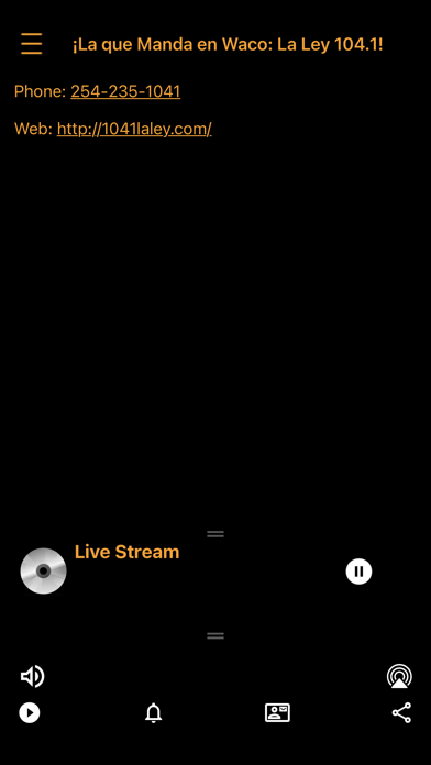 104.1 LA LEY iPhone screenshot 3 - Entertainment app