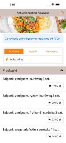 Anh Anh Kuchnia Azjatycka screenshot