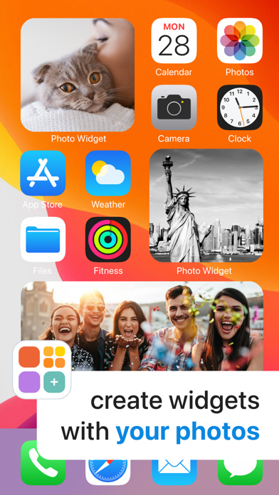 Screenshot #1 pour Widget photo.