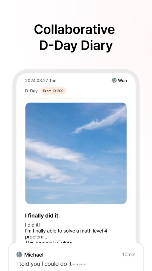 #7. Daylog - D-Day Widget, Diary (iOS) بواسطة: PREST