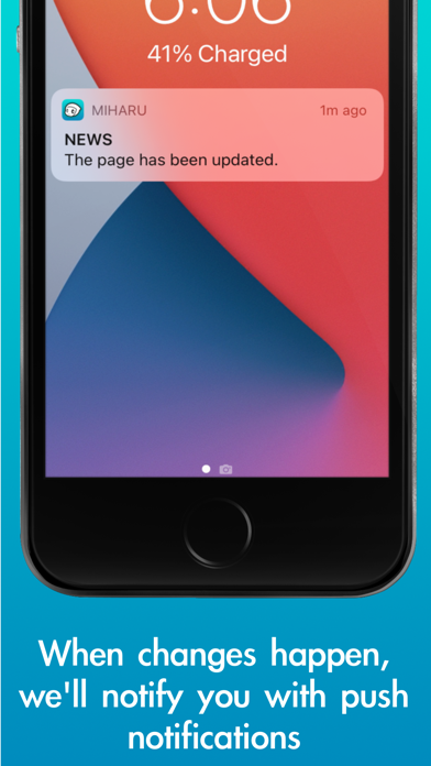 Screenshot #3 pour Miharu – Moniteur de sites web
