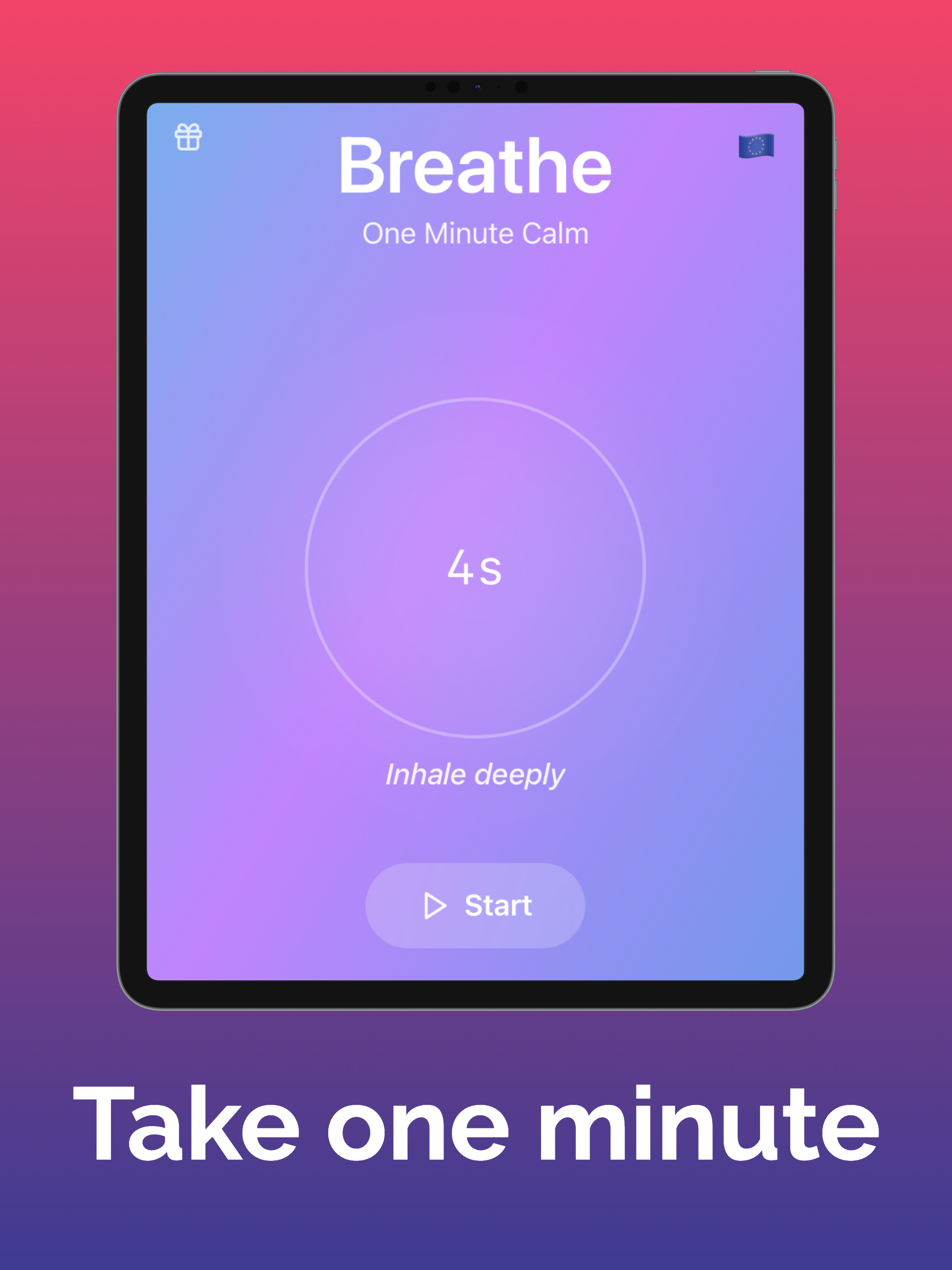 Breathe - 1min calm by nusoki screenshot 6