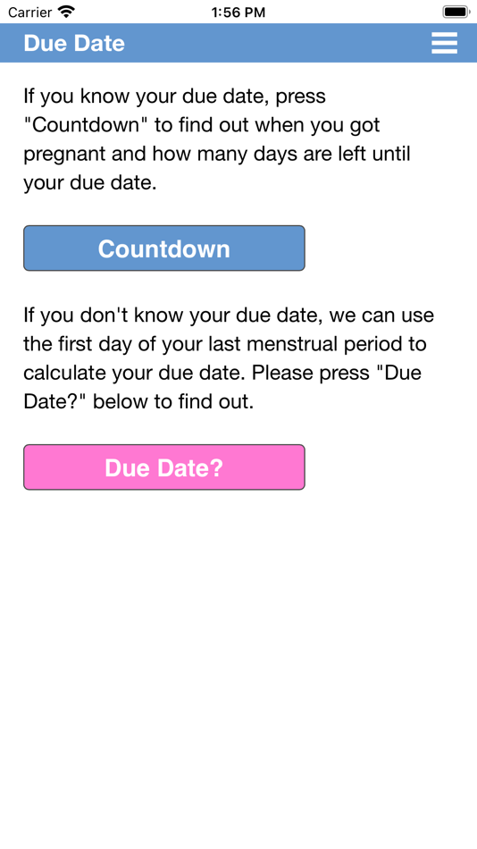 #3. Days until my due date? (iOS) 由: H Valeur