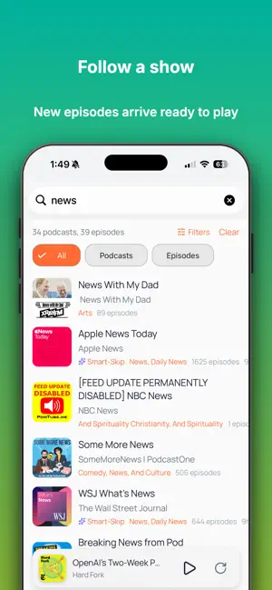 YAPP - The Podcast Player screenshot 4