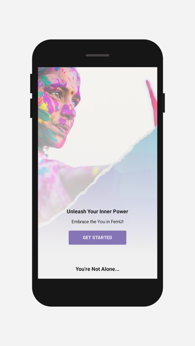 IAmFemUnique app screenshot