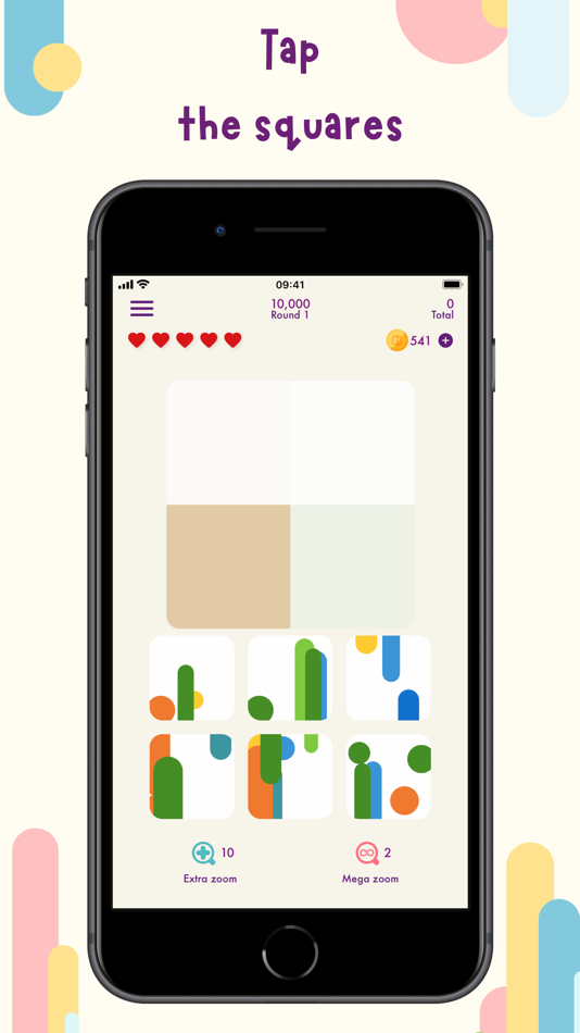 #1. Squarelets: Guess the Picture (iOS) 由: Chaos Cookie