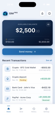 GIM Pro — Global Payouts Screenshot 3 of 6