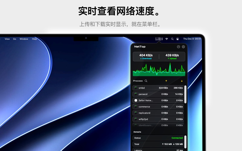 网速监控 - NetTop 截图