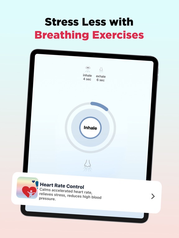 Pulse Tracker - Heart Rate iPad screenshot 6 - Health & Fitness app