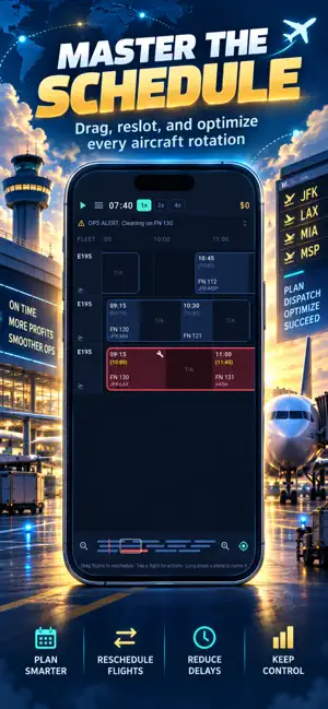 AirlineCEO: Schedule Manager screenshot 2