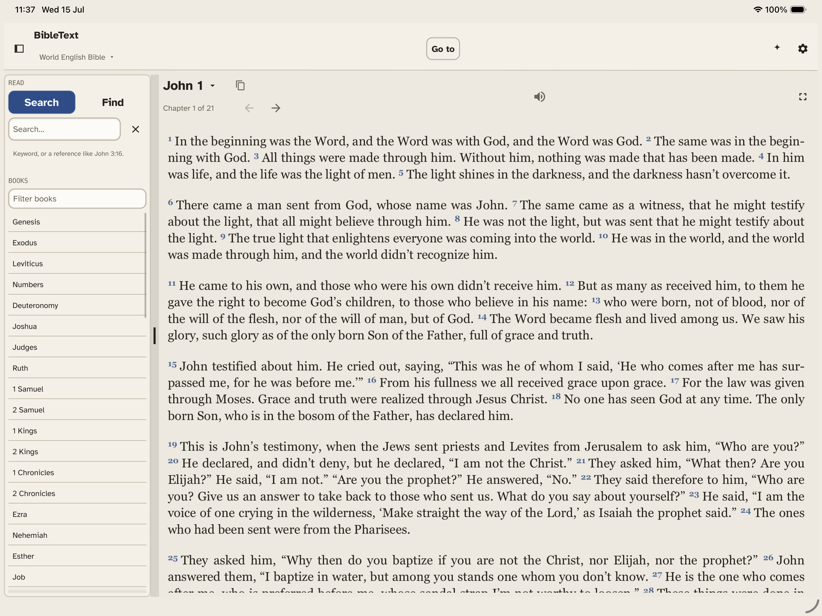 BibleText screenshot 5