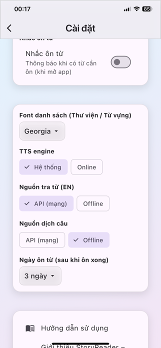 StoryReader – Learn English Screenshot 8 of 10