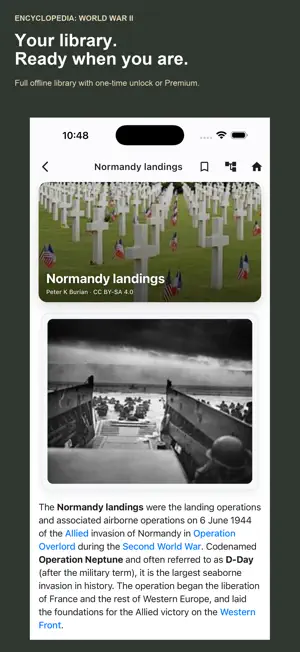 Encyclopedia: World War II screenshot 2