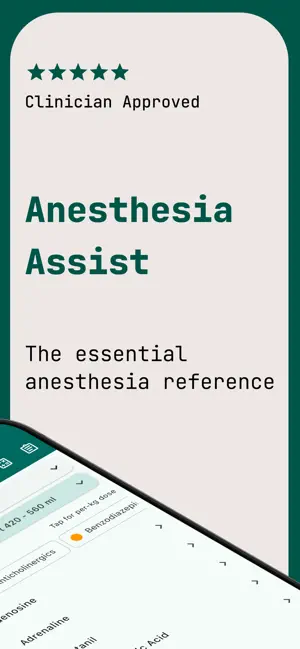 Anesthesia Assist screenshot 1