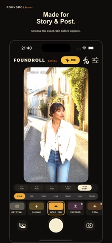 FoundRoll: Vintage Camera iPhone screenshot