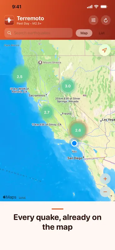 Terremoto - Earthquake screenshot 3 of 10