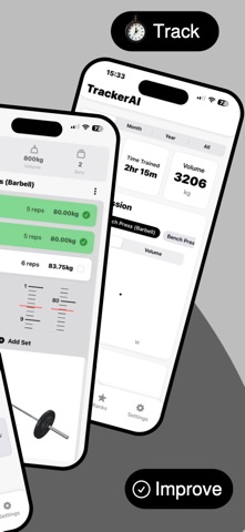 TrackerAI screenshot