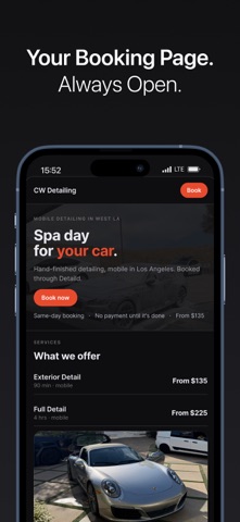 Detaild: Auto Detailer CRM iPhone screenshot