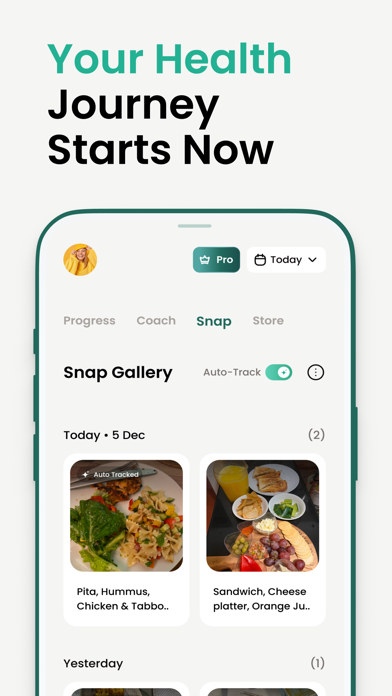 Healthify: AI Calorie Tracker iPhone screenshot 8 - Health & Fitness app