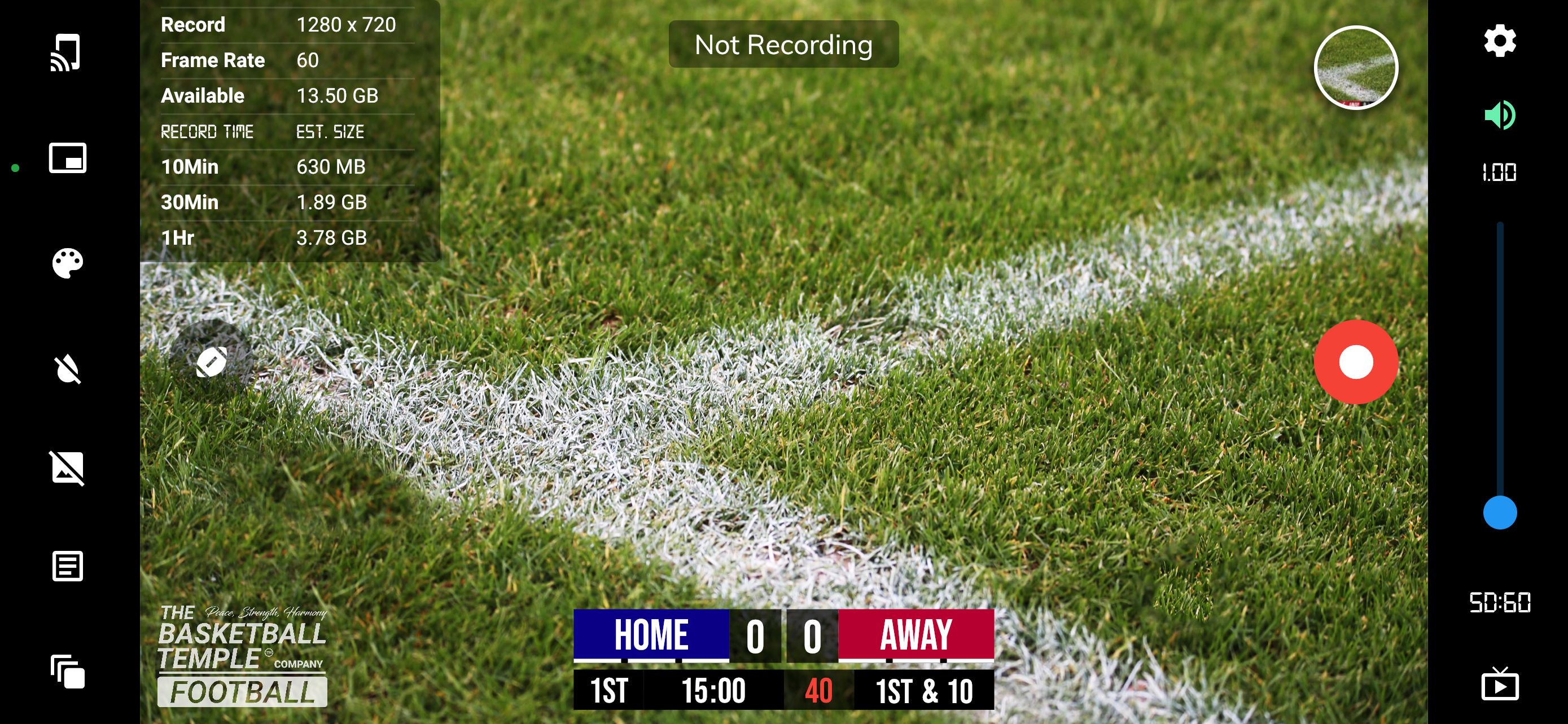 BT Football Camera screenshot 2