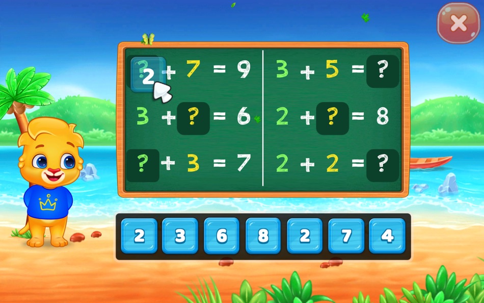 #6. Math Kids - Add,Subtract,Count (macOS) 게시자: RV AppStudios LLC