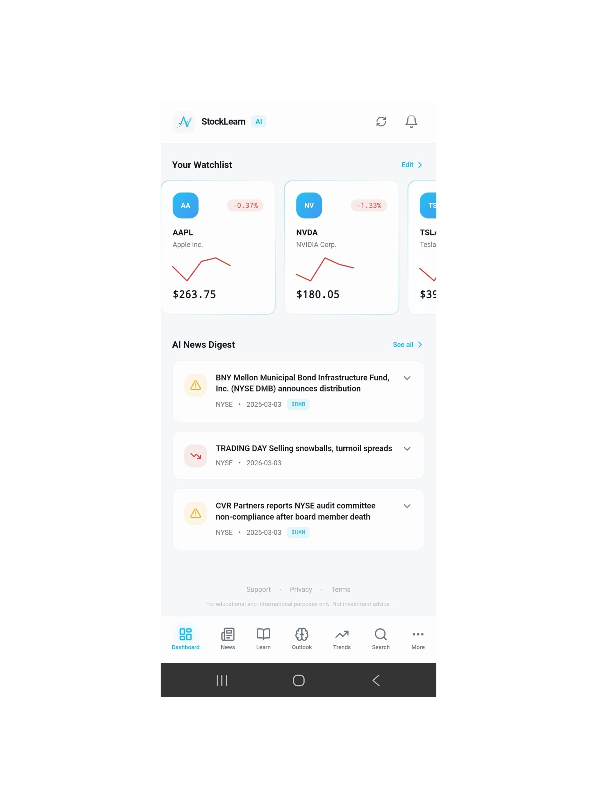 StockLearnAI screenshot 5