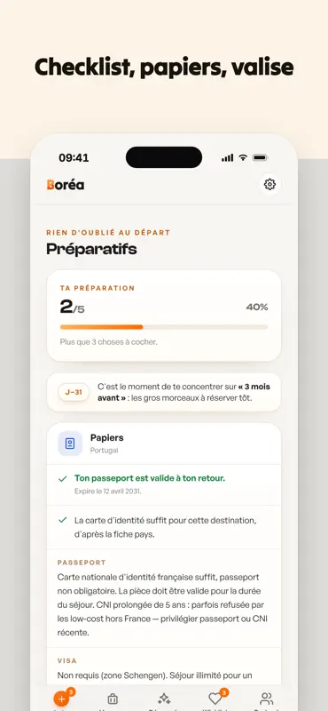 Boréa : organise ton voyage screenshot 5 of 7