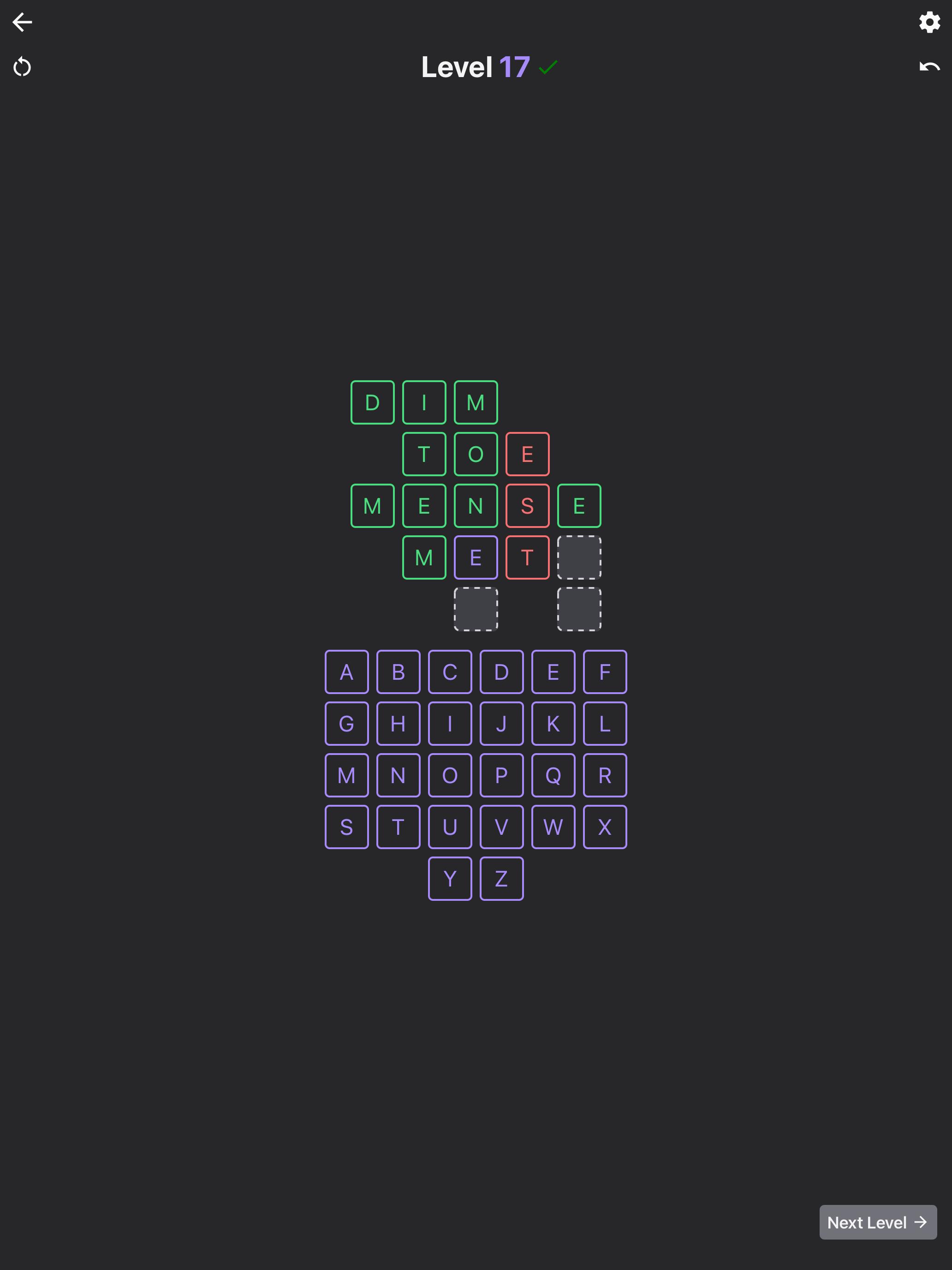 Word Grid: Fill the Grid
