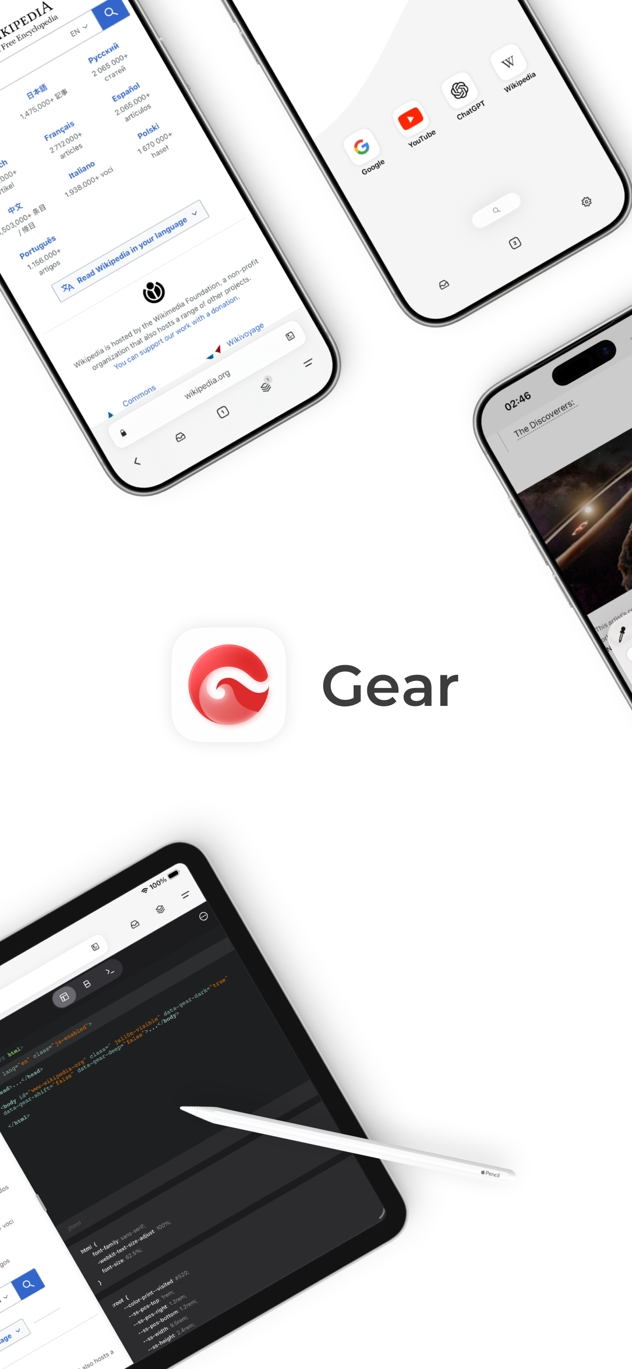 Gear: AI Web Extension Browser