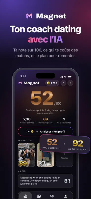 Magnet AI: Ton Coach Dating screenshot 1 of 6