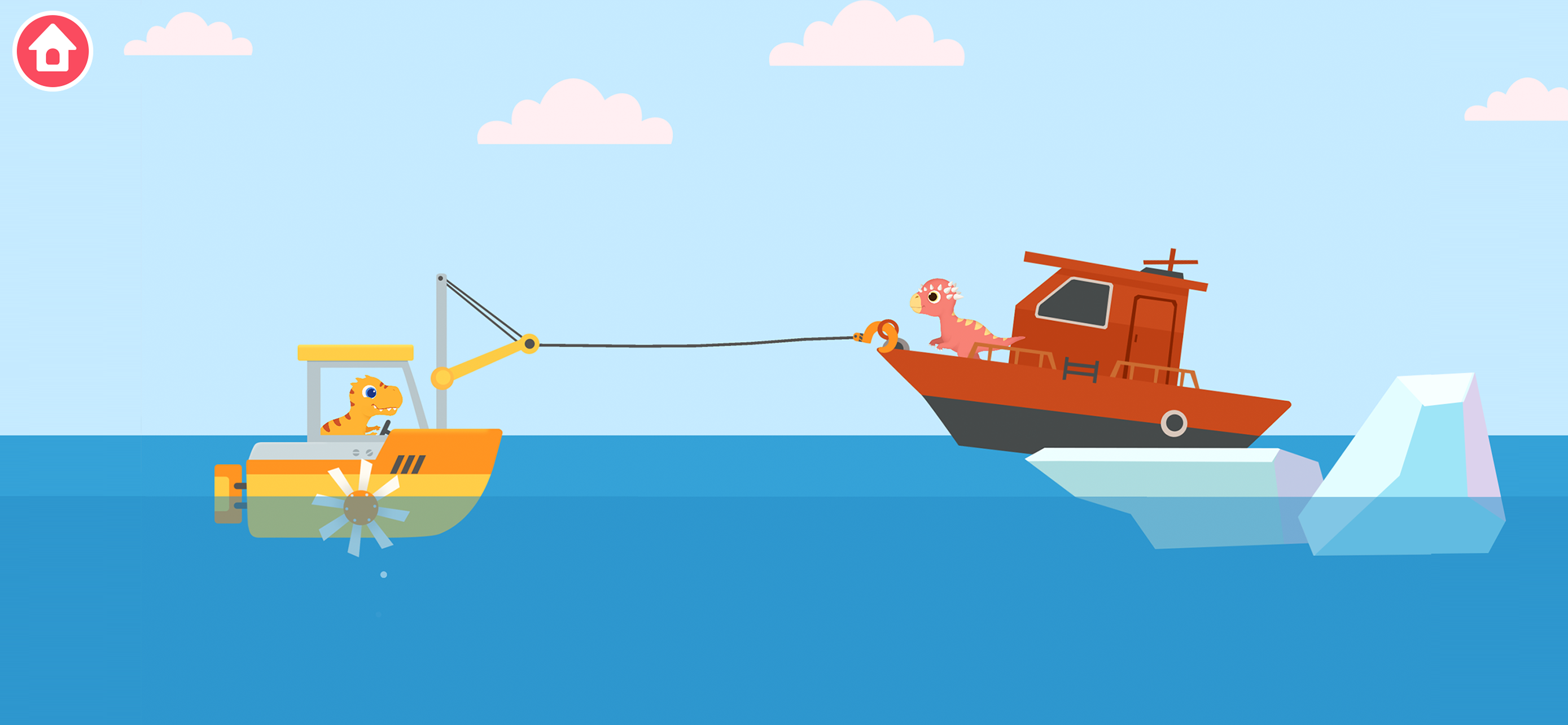 Dinosaur Patrol Boats Games